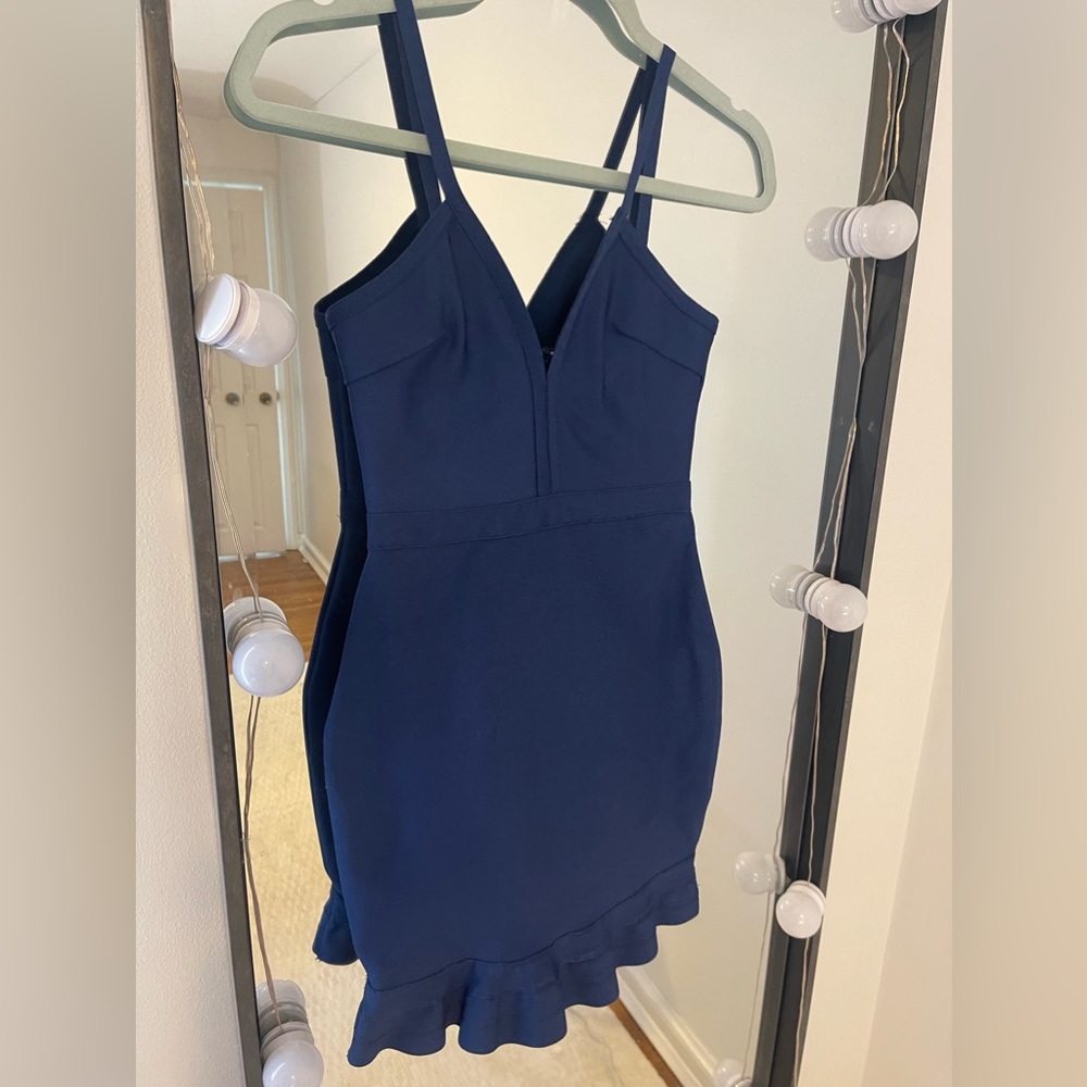 Superdown size XS royal blue bodycon dress. Worn once no signs of wear.